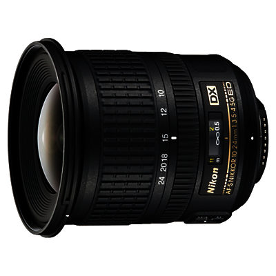 Nikon AF-S DX NIKKOR 10-24mm F/3.5-4.5G ED Ultra-Wide Angle Lens